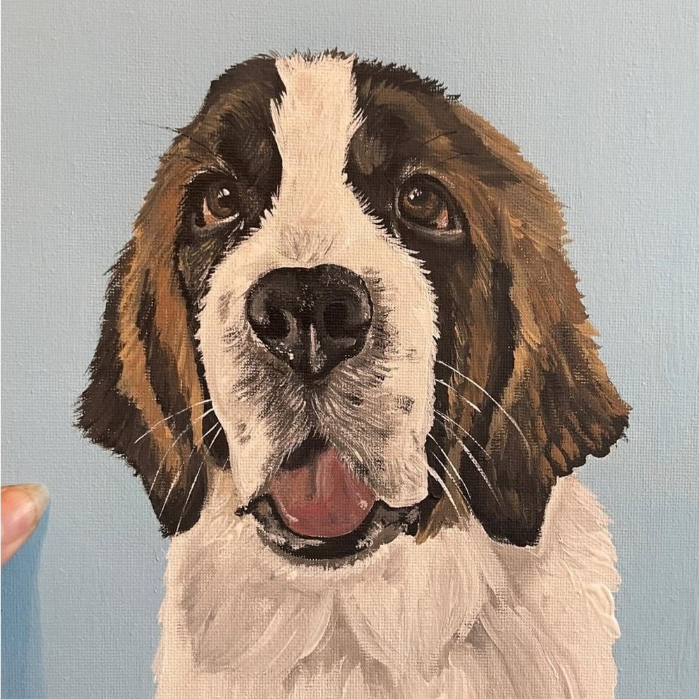 9x12 Custom Pet Portrait - Picture 2 of 9